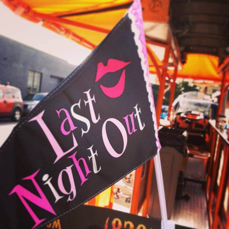 Bride's Last Night Out on Pubcycle