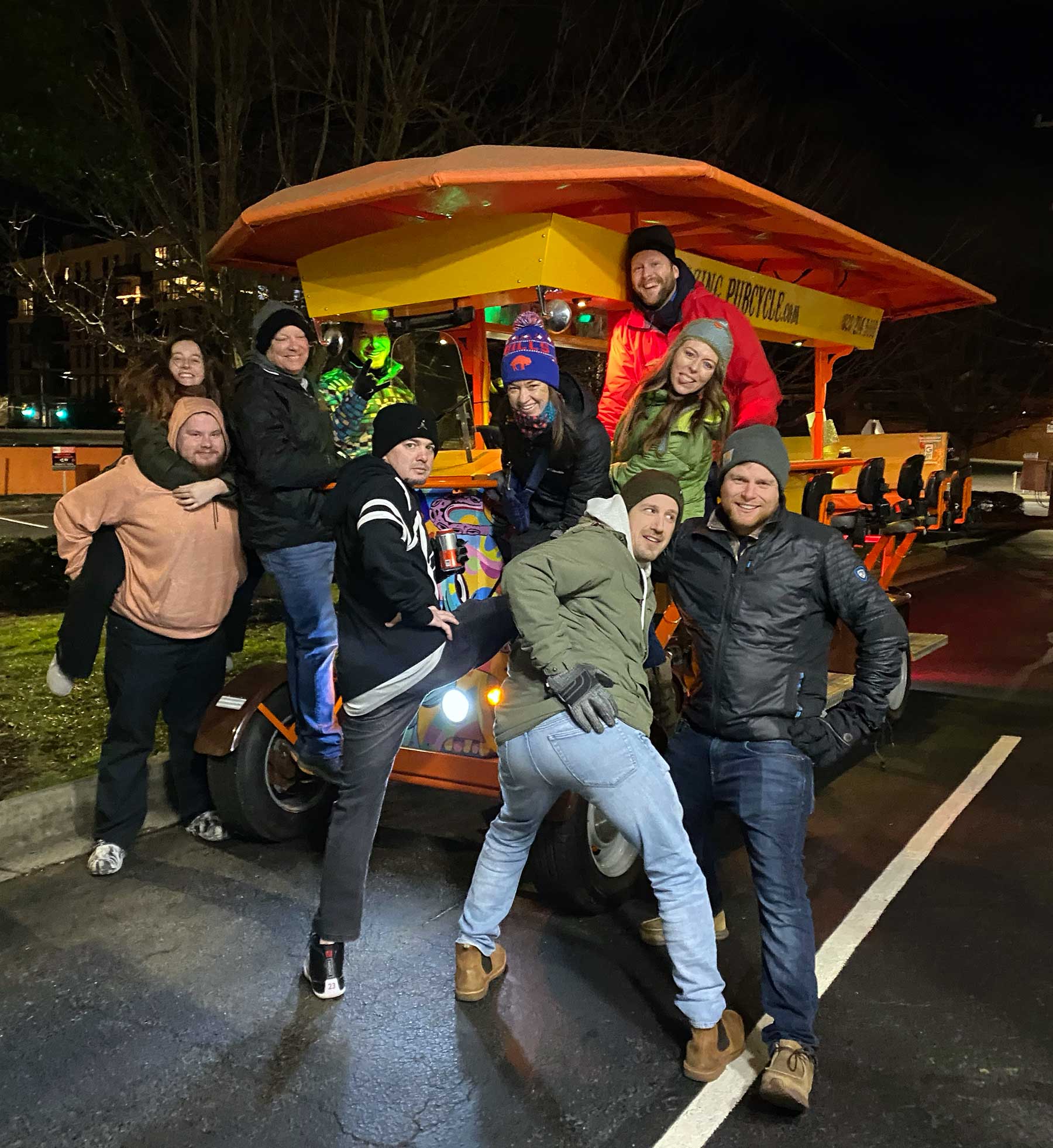 Asheville Bachelorette Party on Pubcycle