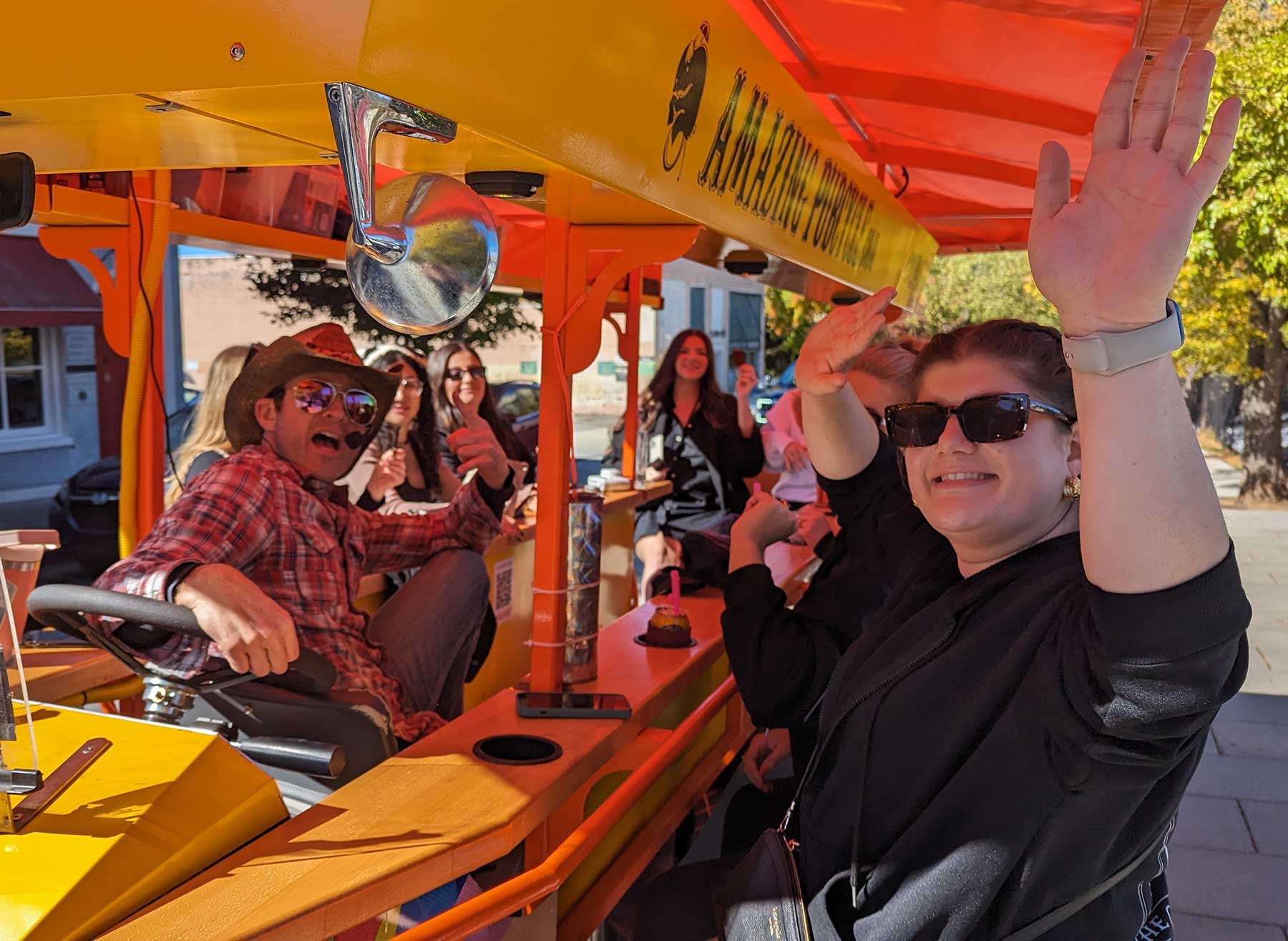 Asheville Bachelorette Party on Pubcycle