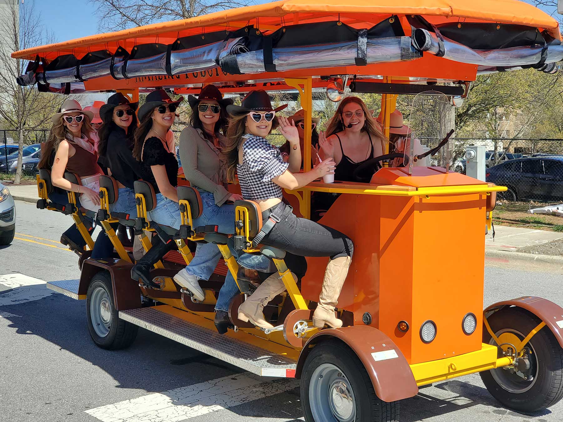 Asheville Bachelorette Party on Pubcycle