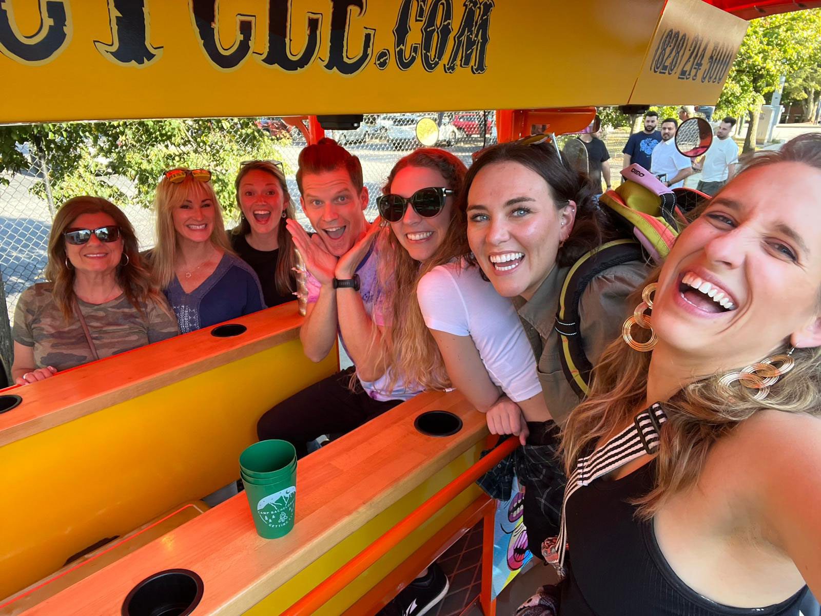 Asheville Bachelorette Party on Pubcycle