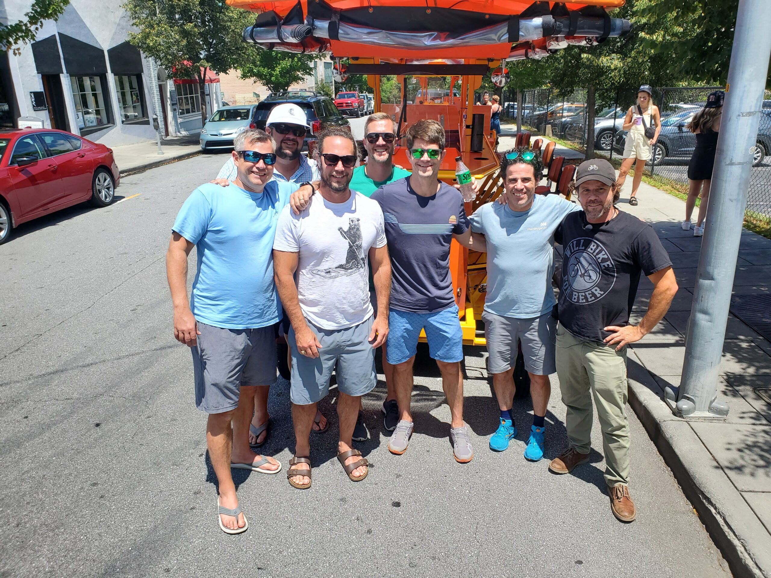 Guys group tour