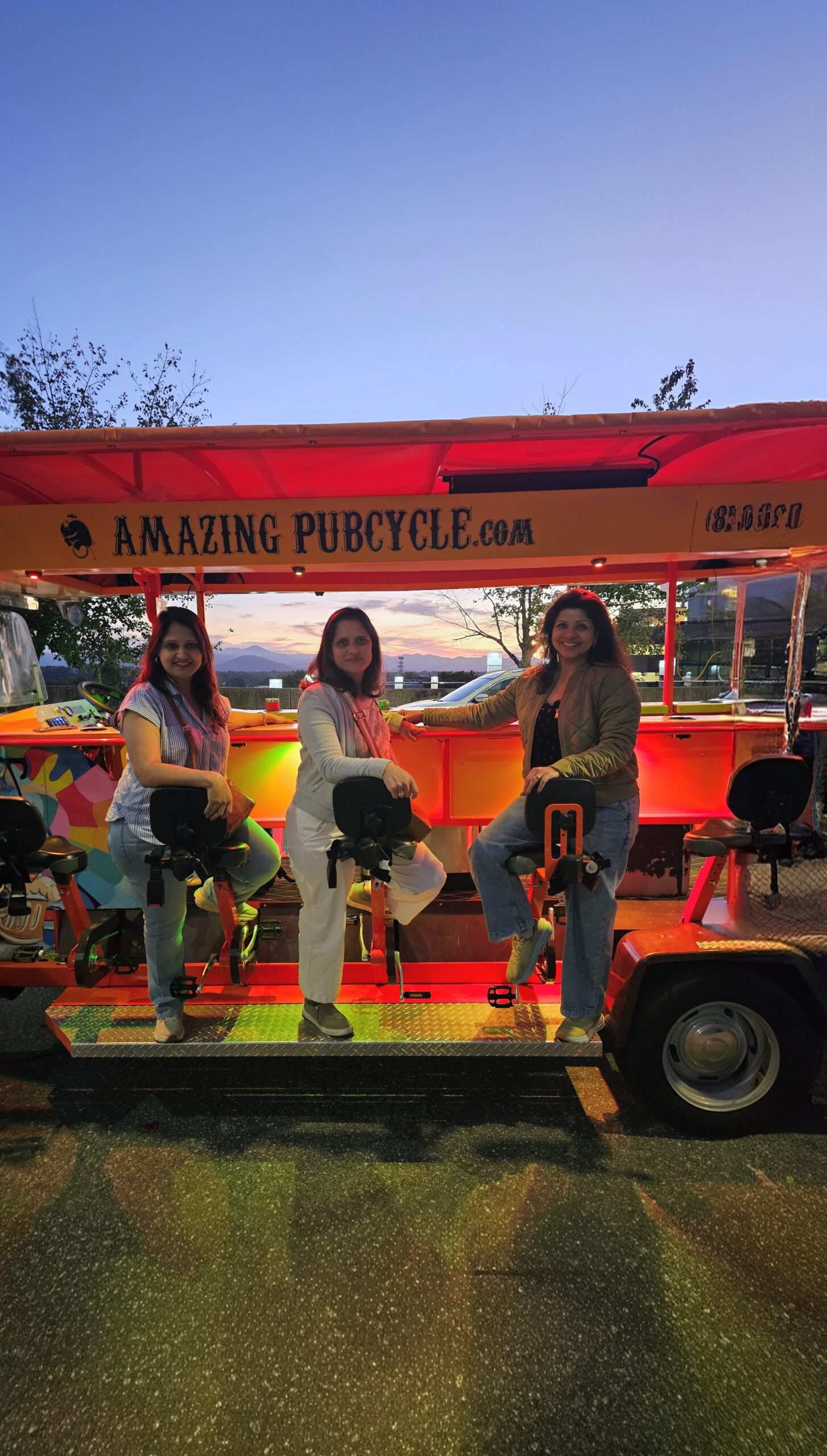 Evening pubcycle