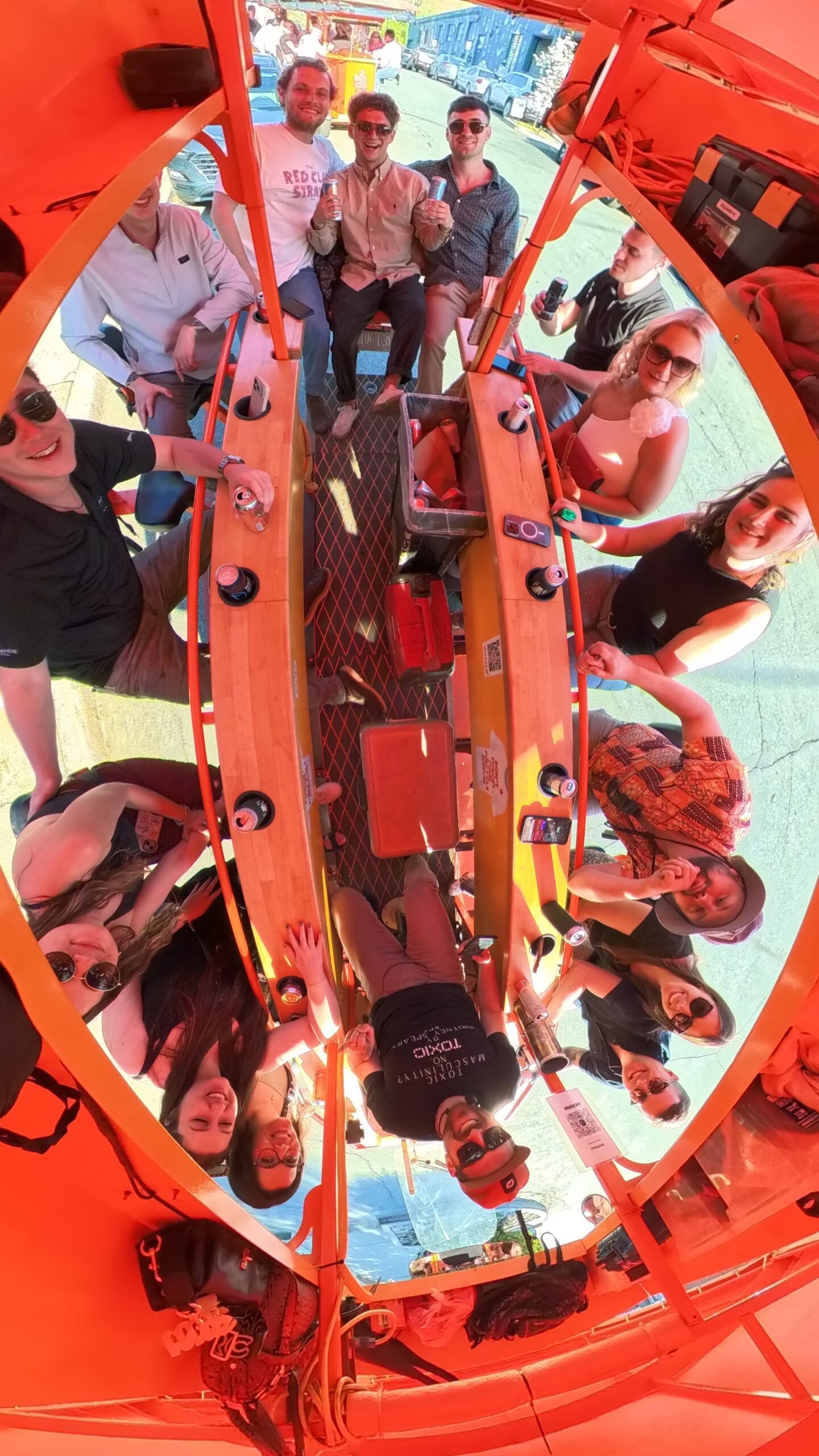 Group on pubcycle